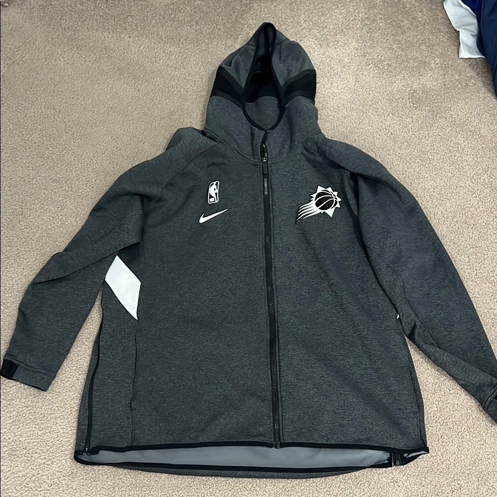 Nike Gray NBA Team Hoodie Jacket